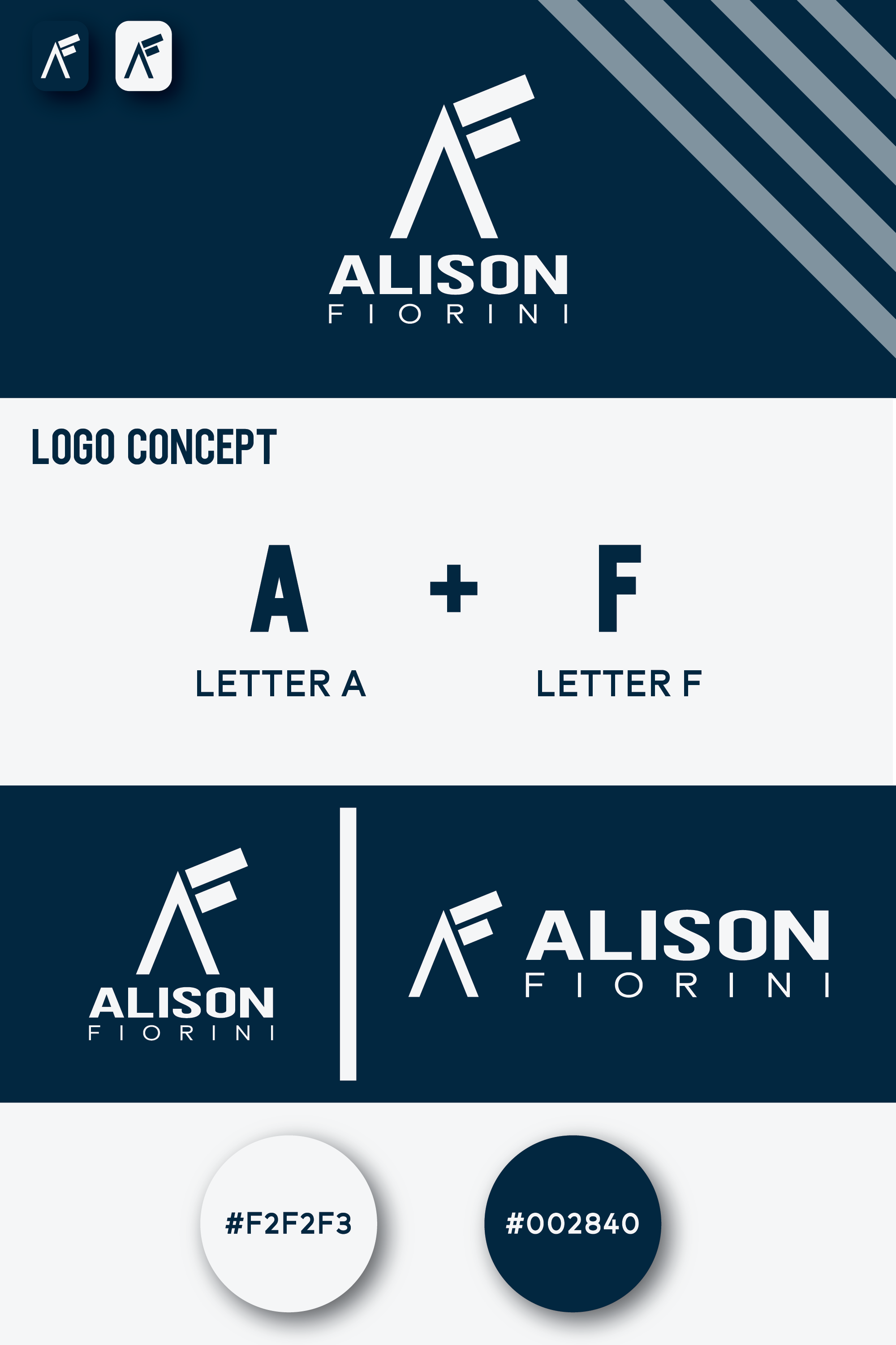 Diseño de Logo por Badr Sadek para Alison Fiorini Real Estate  | Diseño #27798595