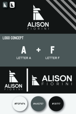 Logo Design by Badr Sadek for Alison Fiorini Real Estate  | Design: #27798596