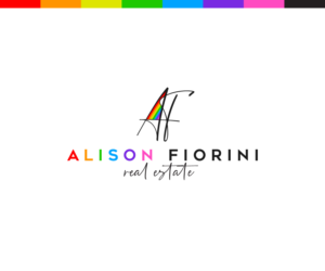 Logo Design by ecorokerz for Alison Fiorini Real Estate  | Design: #27789198