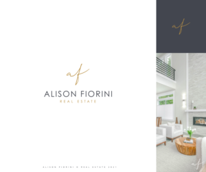 Logo Design by GBDESIGN for Alison Fiorini Real Estate  | Design: #27794494