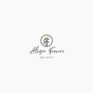 Logo Design by Rusty Circle for Alison Fiorini Real Estate  | Design #27797976
