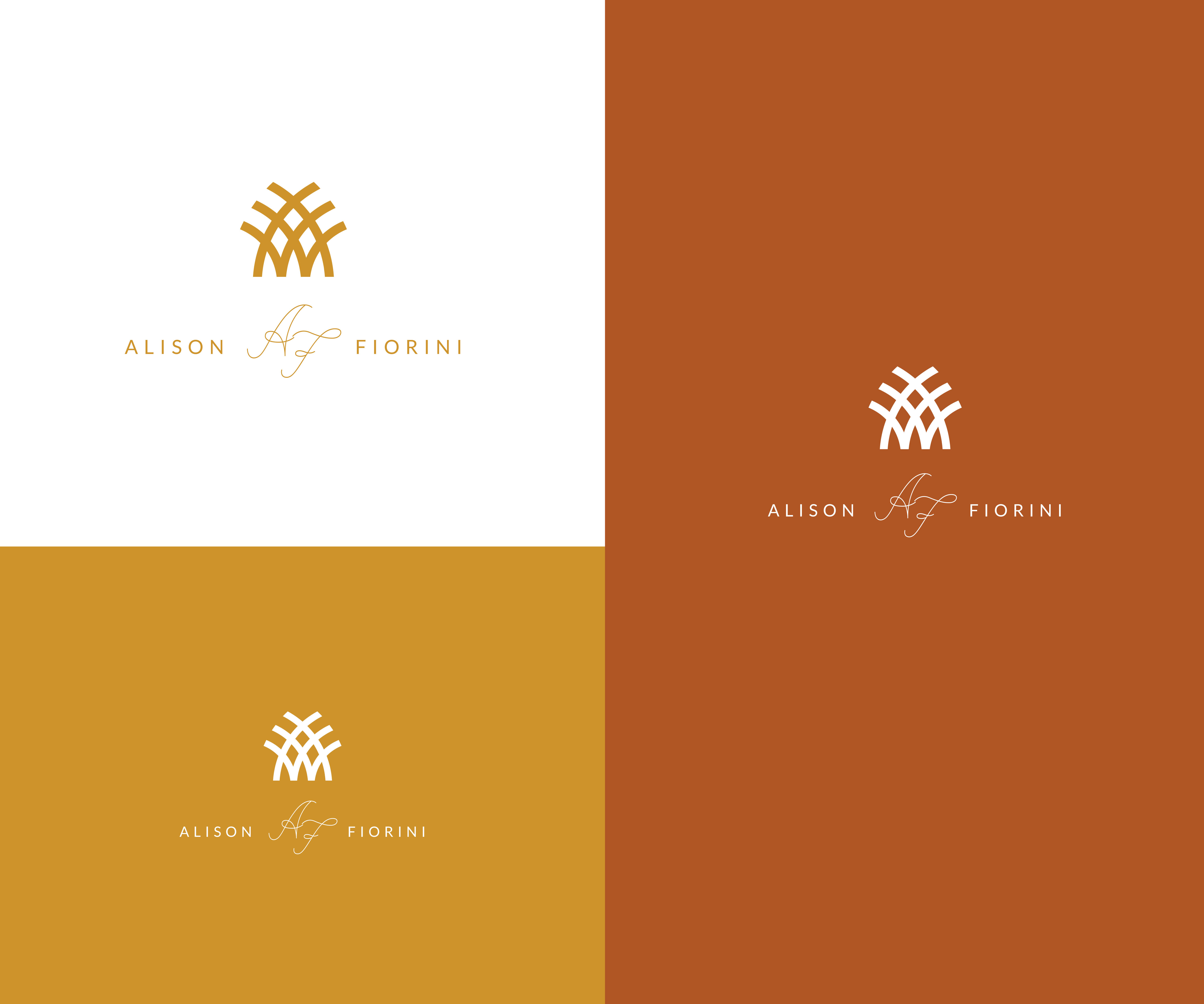 Logo Design by rootee for Alison Fiorini Real Estate  | Design #27795380