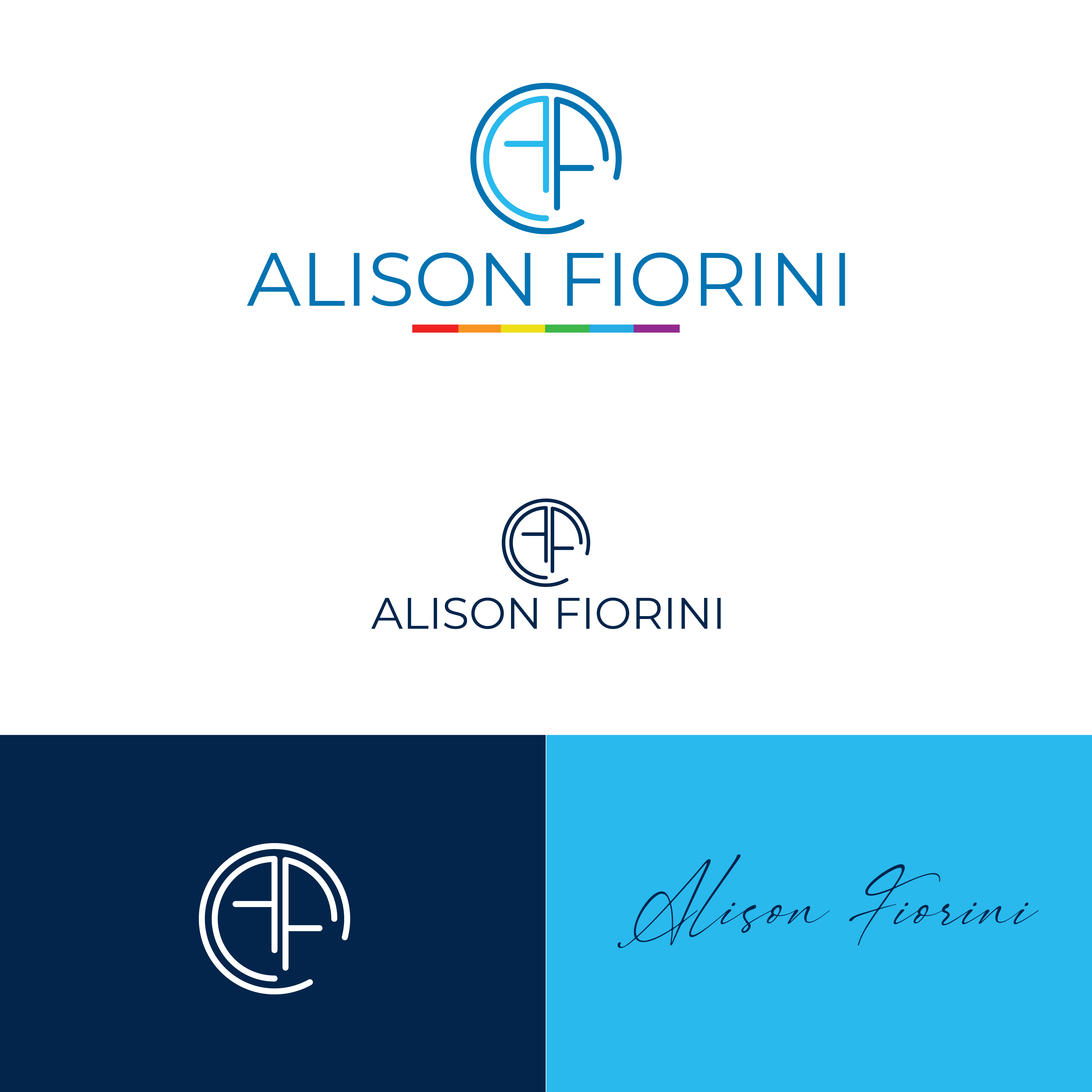 Logo Design by ideagrapy for Alison Fiorini Real Estate  | Design #27793361