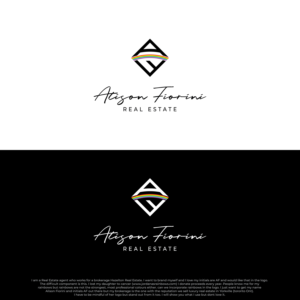 Logo Design by dan-D-dan for Alison Fiorini Real Estate  | Design: #27798495