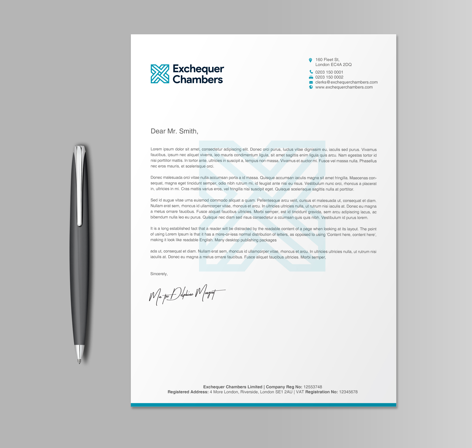 Stationery Design by chandrayaan.creative for this project | Design #27796266