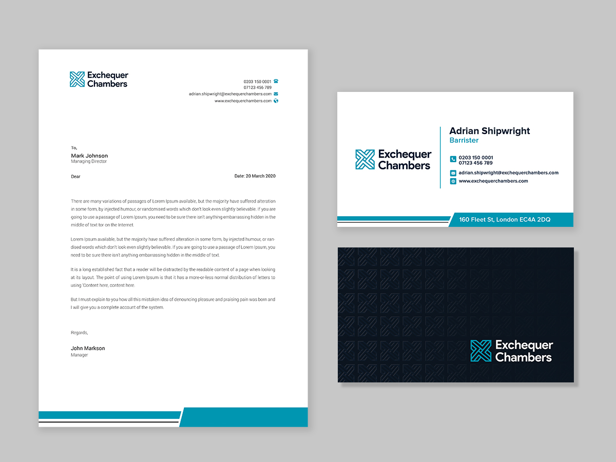 Stationery Design by RAMDHONU for this project | Design #27791449