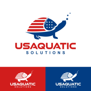 Logo Design by fly  design for USAquatic Solutions | Design: #27796065