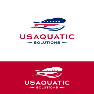 Logo Design by fly  design for USAquatic Solutions | Design: #27796066