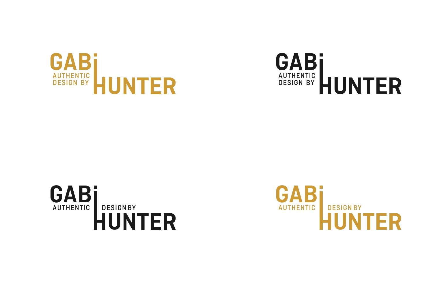 Logo Design by Naeem imran for Gabi Hunter Consulting Inc. | Design #27794086