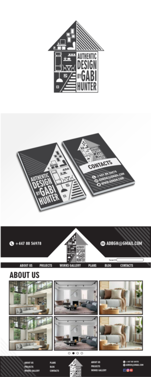 Logo Design by Kira Graphics for Gabi Hunter Consulting Inc. | Design: #27796679
