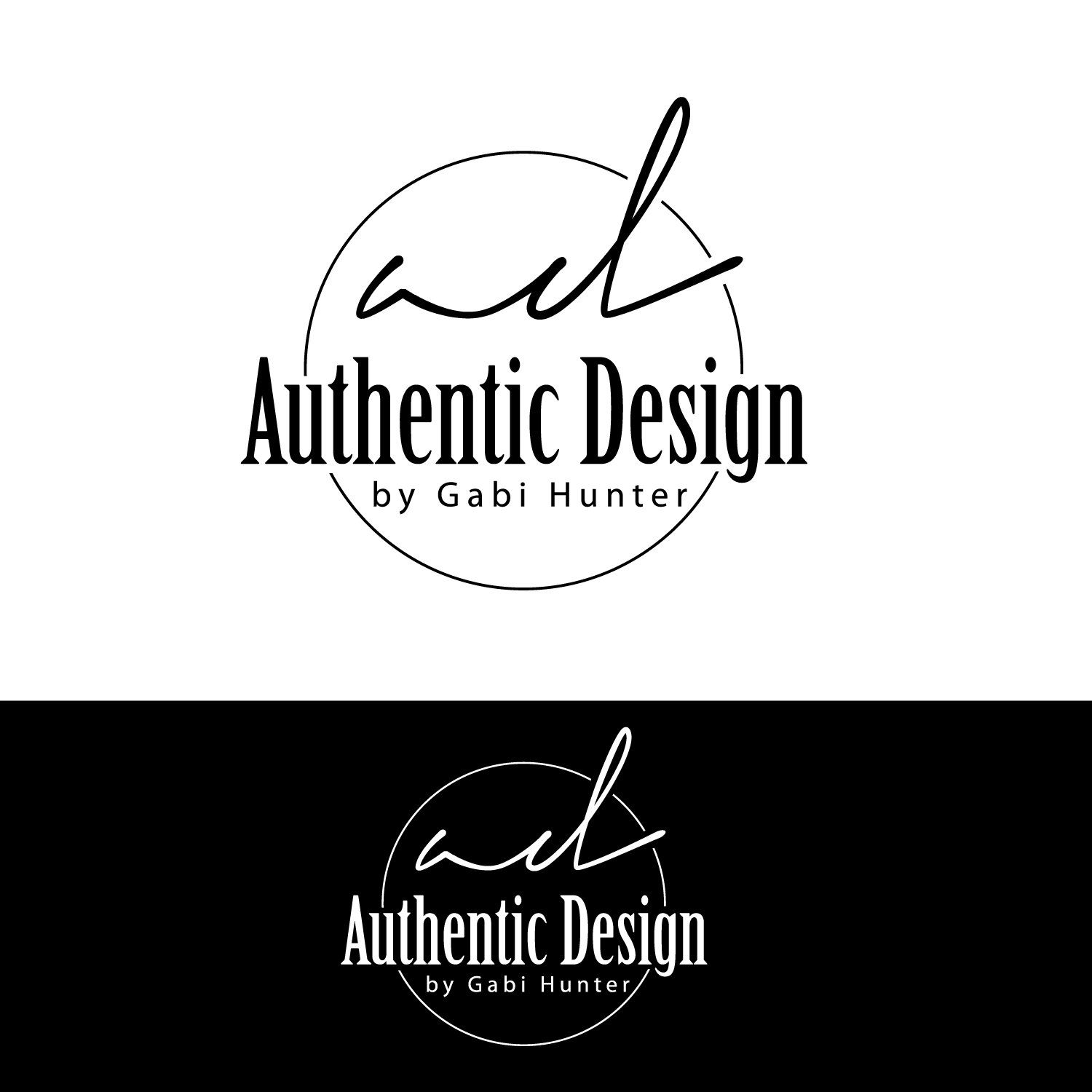 Logo Design by GODDREAMCREATION for Gabi Hunter Consulting Inc. | Design #27796481