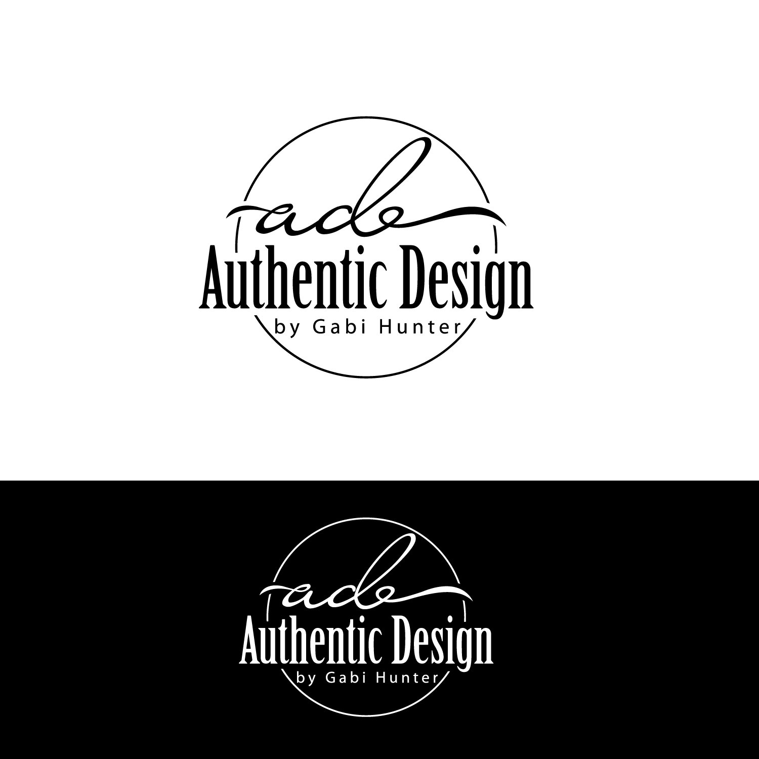 Logo Design by GODDREAMCREATION for Gabi Hunter Consulting Inc. | Design #27796483