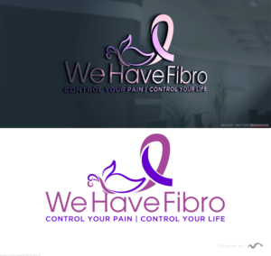 We Have Fibro  - Control Your Pain | Control Your Life | Logo Design by Mono.co