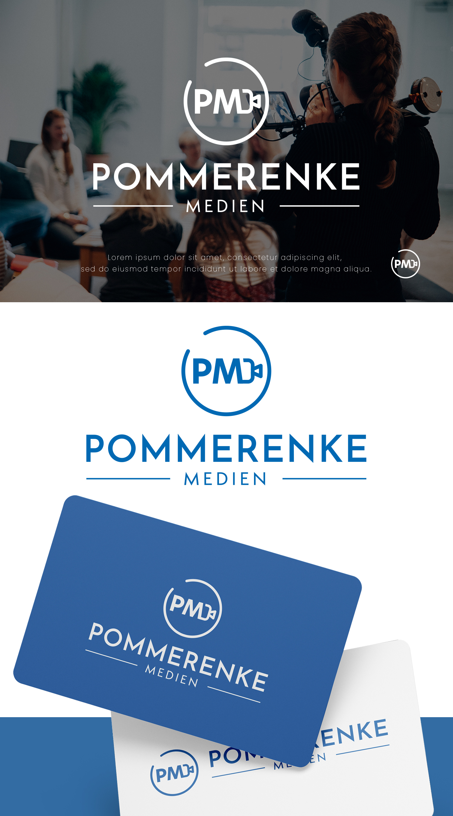 Logo Design by designbysy for Pommerenke Medien | Design #27802222