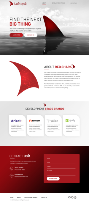 Wordpress Design by Blue Sparrow for Hunt Consulting PC | Design: #27796813