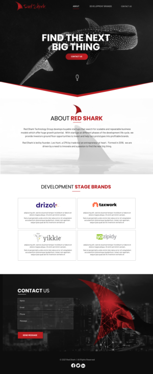 Wordpress Design by Blue Sparrow for Hunt Consulting PC | Design: #27796814