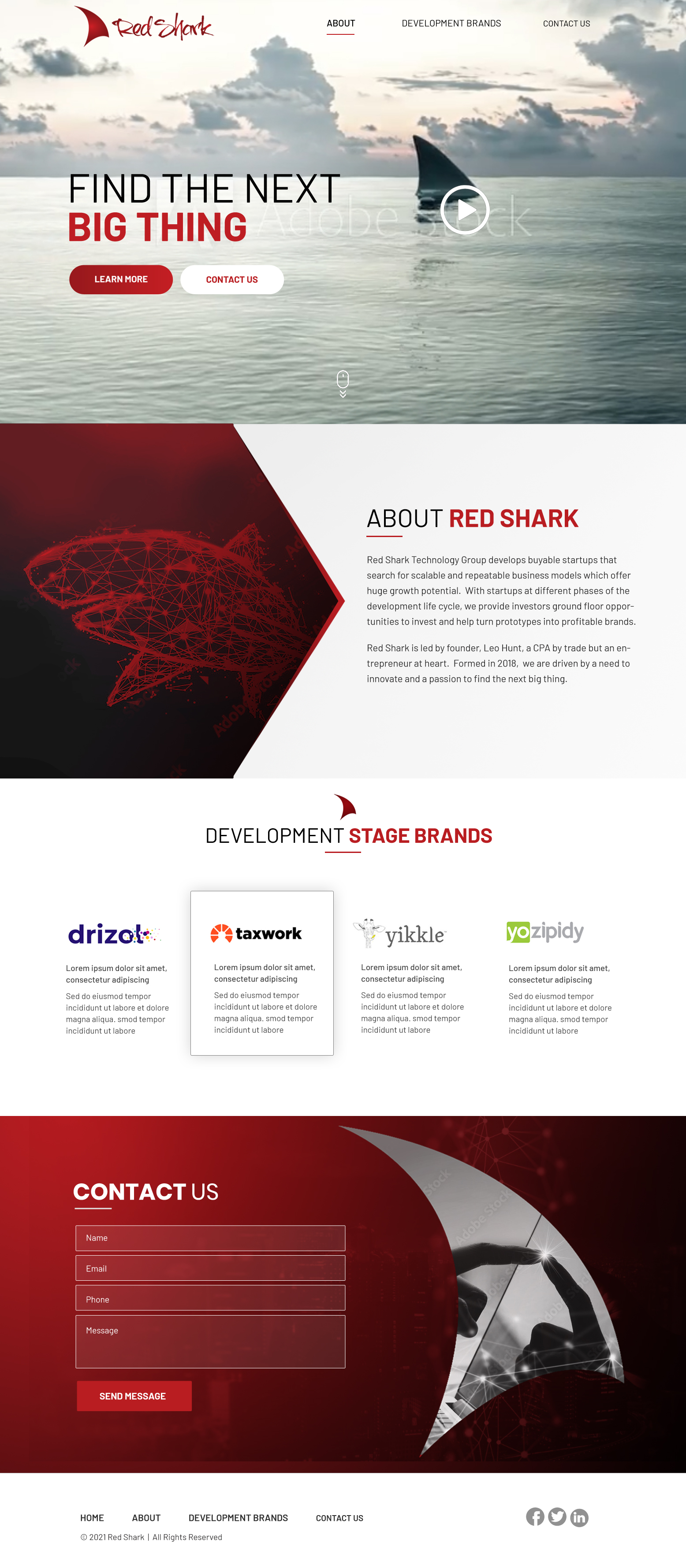 Wordpress Design by Blue Sparrow for Hunt Consulting PC | Design #27796895