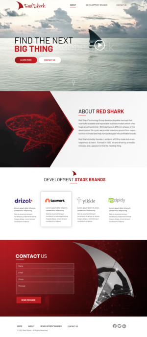 Wordpress Design by Blue Sparrow for Hunt Consulting PC | Design: #27796895