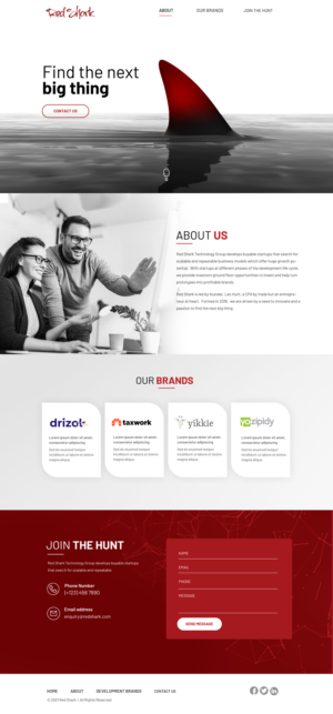 Diseño Wordpress por Blue Sparrow para Hunt Consulting PC | Diseño: #27803505