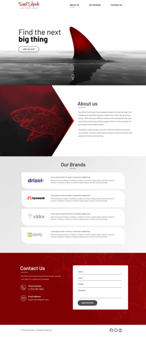 Diseño Wordpress por Blue Sparrow para Hunt Consulting PC | Diseño: #27804777