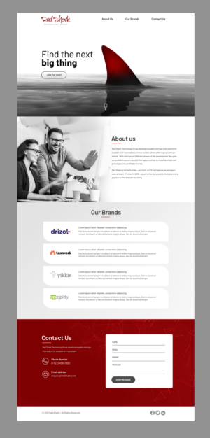 Diseño Wordpress por Blue Sparrow para Hunt Consulting PC | Diseño: #27804840