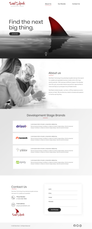 Diseño Wordpress por Blue Sparrow para Hunt Consulting PC | Diseño: #27858440