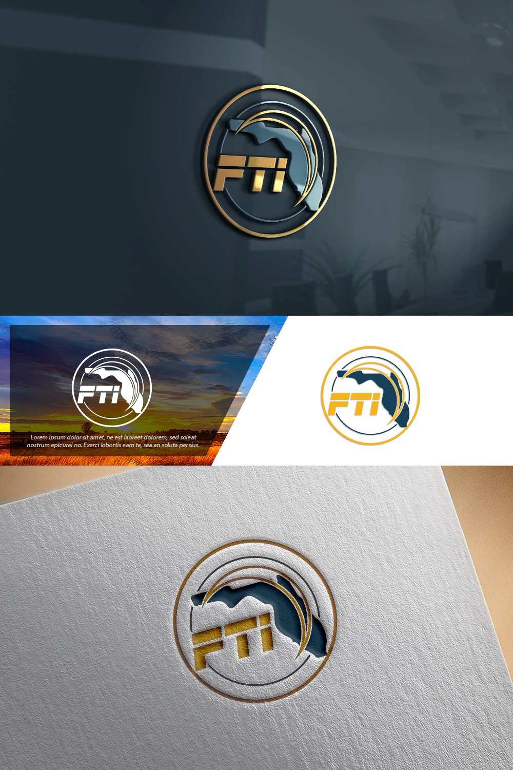 Logo Design by damian for Florida Water Professionals  | Design #27804266