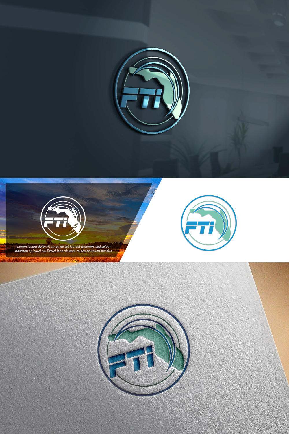 Logo Design by damian for Florida Water Professionals  | Design #27804281