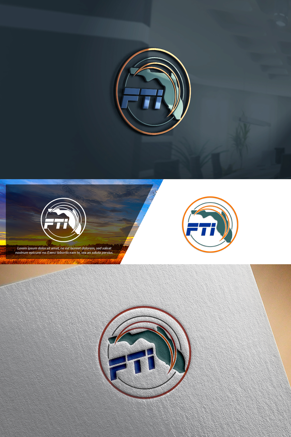 Logo Design by damian for Florida Water Professionals  | Design #27811899