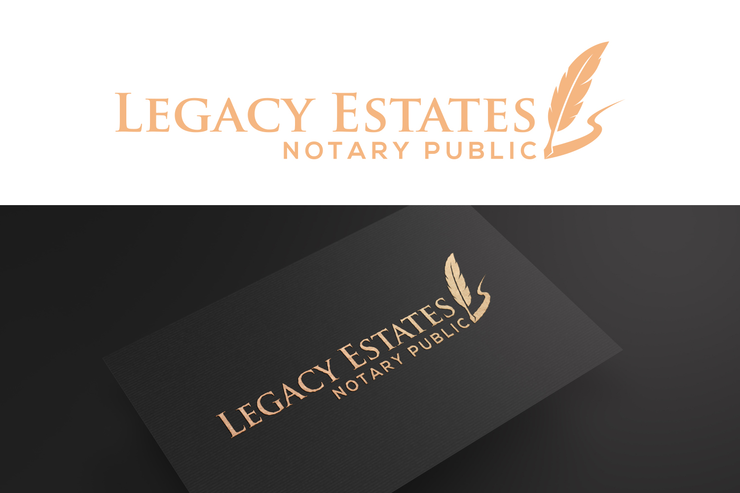 Logo Design by renderman for Colby Marie Notary Corp.  | Design #27817277