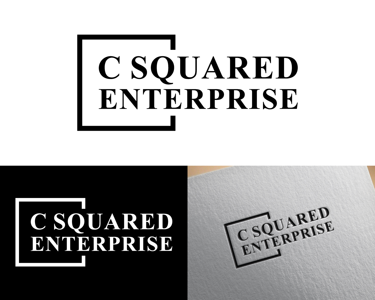 Logo Design by Box Graphic for C Squared Enterprise  | Design #27805512