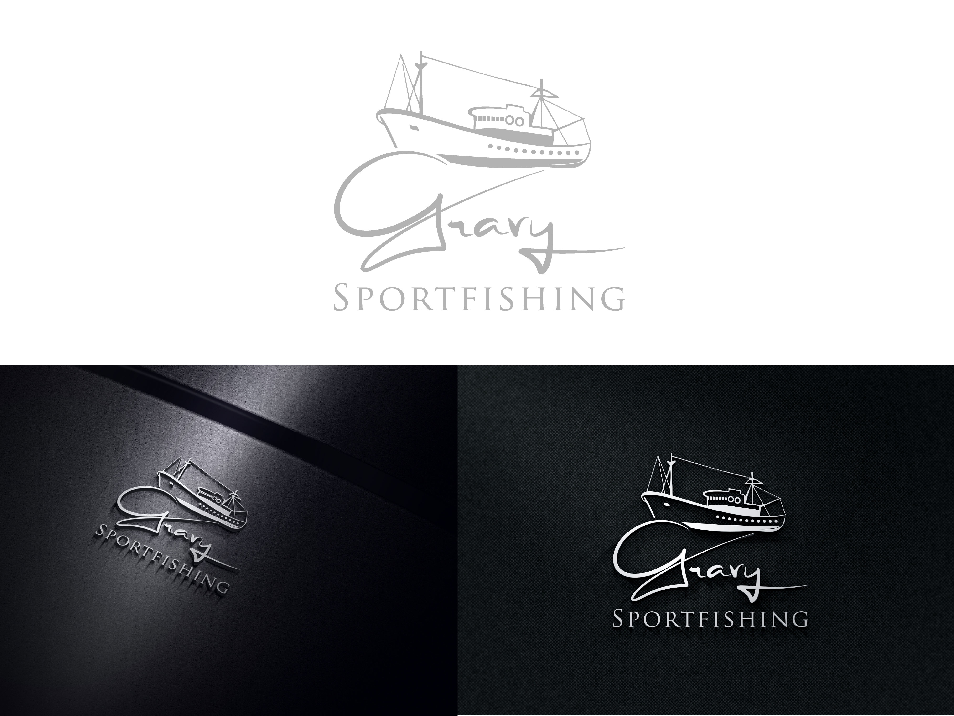 Logo Design by Hieroglyphics for Gravy Sportfishing | Design #27803444