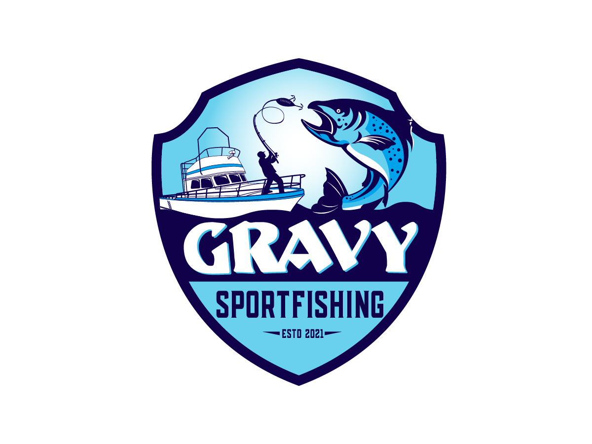 Logo Design by kaatem for Gravy Sportfishing | Design #27822400