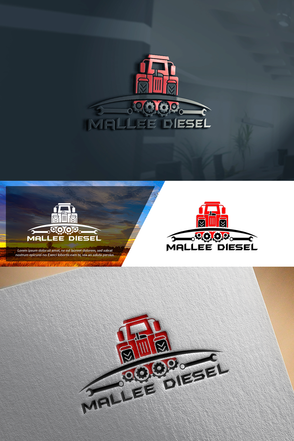 Diseño de Logo por damian para Mallee Diesel | Diseño #27806709