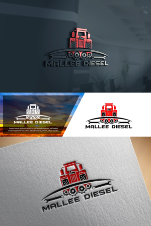 Diseño de Logo por damian para Mallee Diesel | Diseño: #27806709