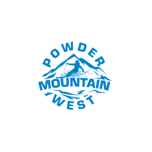 Powder Mountain West | Logo Design by Kreative Fingers