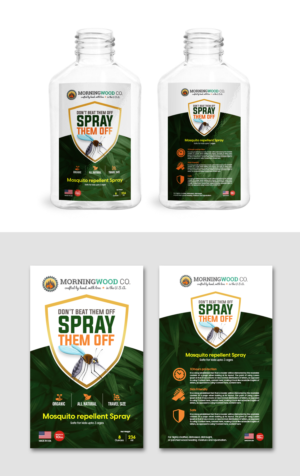 All Natural Mosquito Repellent | Packaging Design by ZeneFashions