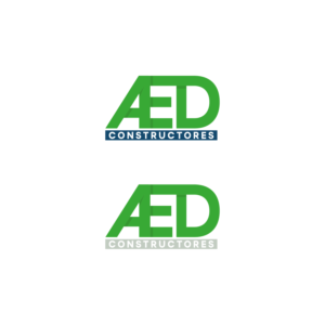 AED Constructores | Logo Design by JoseDesign
