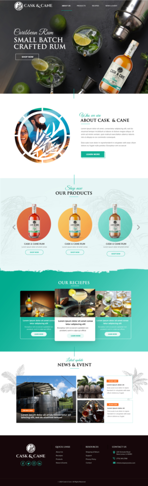 Web Design by Blue Sparrow for this project | Design: #27837653
