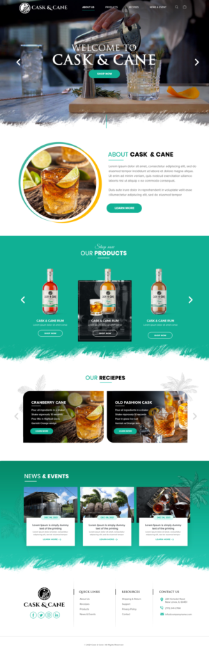 Web Design by Blue Sparrow for this project | Design: #27839335