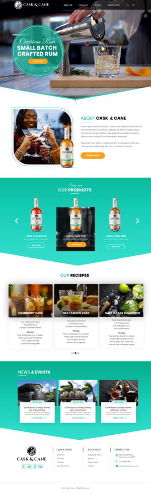 Web Design by Blue Sparrow for this project | Design: #27839336