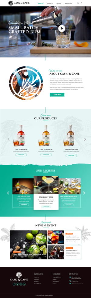Web Design by Blue Sparrow for this project | Design: #27839338
