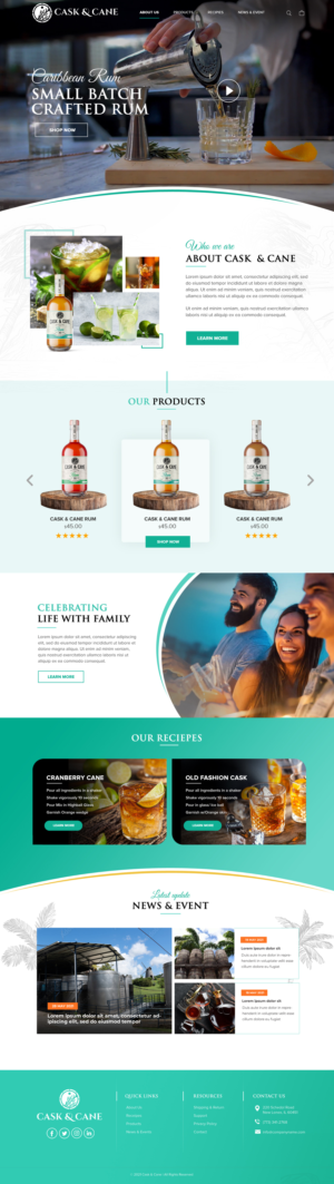 Web Design by Blue Sparrow for this project | Design: #27839339