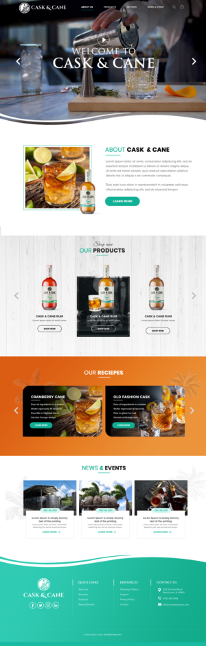 Web Design by Blue Sparrow for this project | Design: #27839340