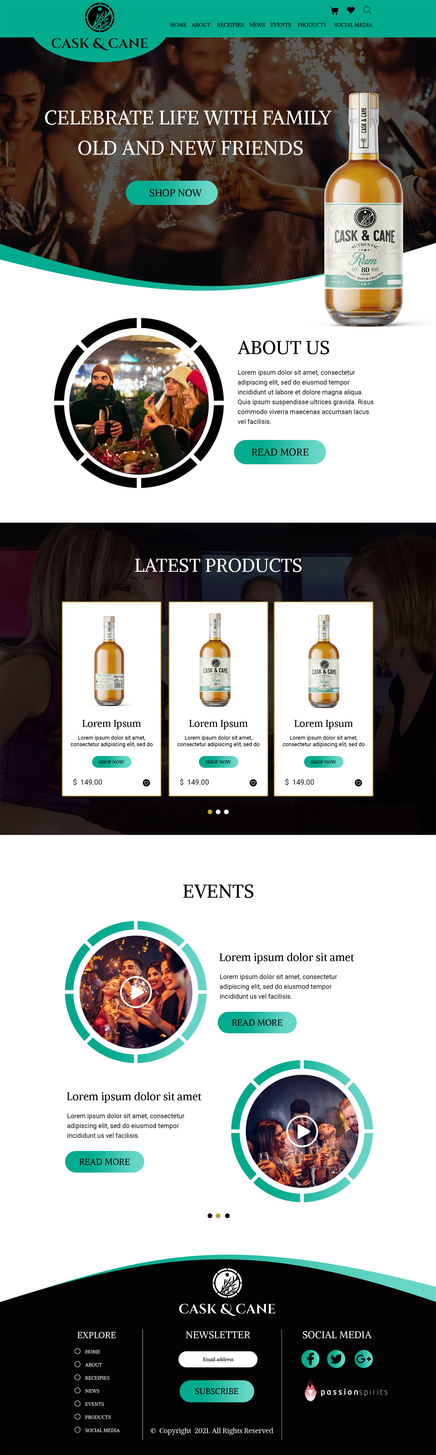 Web Design by MAHABA for this project | Design #27821337