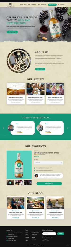 Web Design par pb pour ce projet | Design : #27816423