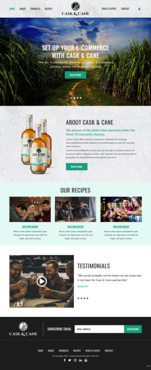 Web Design by pb for this project | Design: #27830776