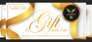 Glass Phoenix Events needs a Gift Certificate/Card | Diseño de Flyer por aj