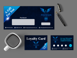 Glass Phoenix Events needs a Gift Certificate/Card | Design de Flyer par GraphicsGuru