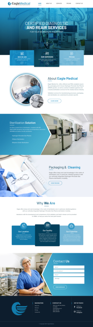 Diseño Web por Blue Sparrow para este proyecto | Diseño: #27818726